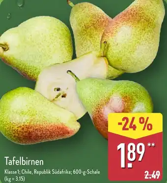 Aldi Nord Tafelbirnen Angebot