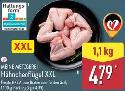 Aldi Nord MEINE METZGEREI Hähnchenflügel XXL Angebot