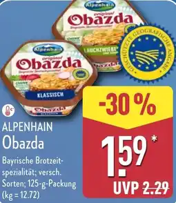 Aldi Nord ALPENHAIN Obazda Angebot