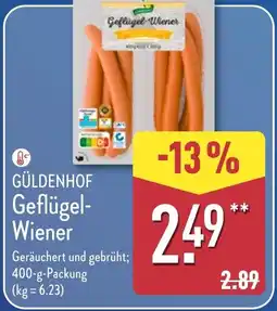 Aldi Nord GÜLDENHOF Geflügel Wiener Angebot