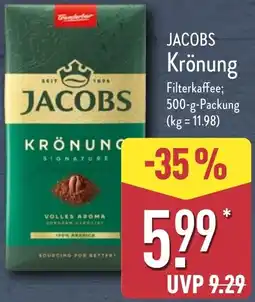 Aldi Nord JACOBS Krönung Angebot