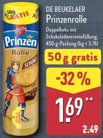 Aldi Nord DE BEUKELAER Prinzenrolle Angebot