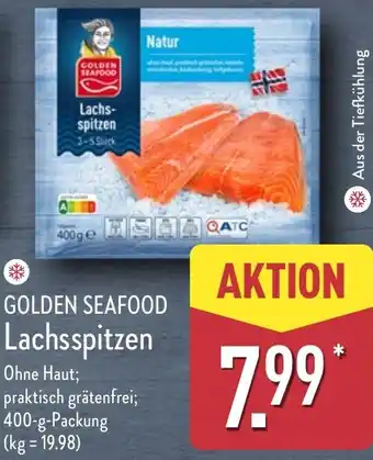 Aldi Nord GOLDEN SEAFOOD Lachsspitzen Angebot