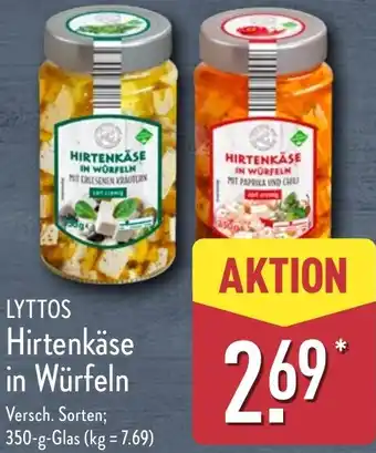 Aldi Nord LYTTOS Hirtenkäse in Würfeln Angebot