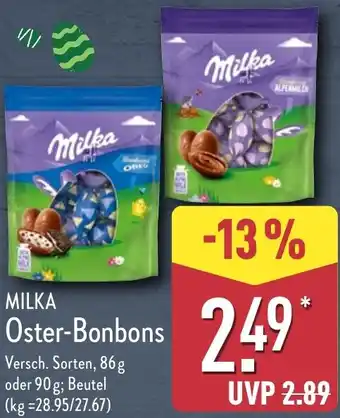 Aldi Nord MILKA Oster-Bonbons Angebot