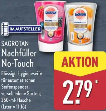 Aldi Nord SAGROTAN Nachfüller No-Touch Angebot