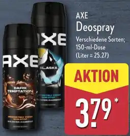 Aldi Nord AXE Deospray Angebot