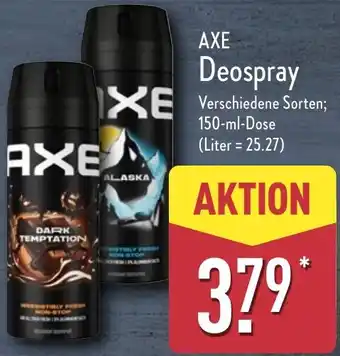 Aldi Nord AXE Deospray Angebot