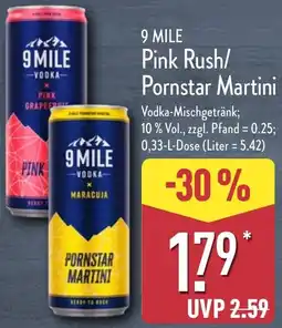 Aldi Nord 9 MILE Pink Rush/ Pornstar Martini Angebot