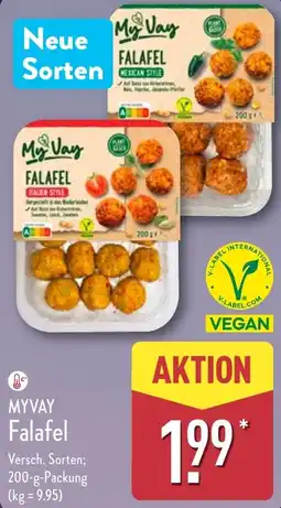 Aldi Nord MYVAY Falafel Angebot