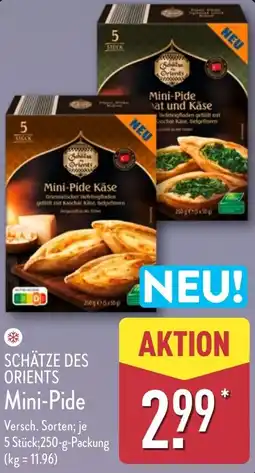 Aldi Nord SCHÄTZE DES ORIENTS Mini-Pide Angebot