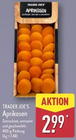 Aldi Nord TRADER JOE'S Aprikosen Angebot