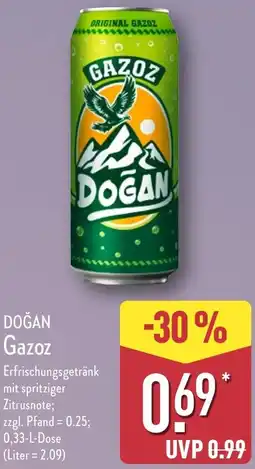 Aldi Nord DOĞAN Gazoz Angebot