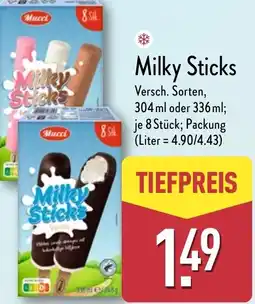 Aldi Nord Mucci Milky Sticks Angebot