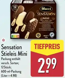 Aldi Nord Mucci Sensation Stieleis Mini Angebot