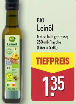 Aldi Nord BIO Leinöl Angebot