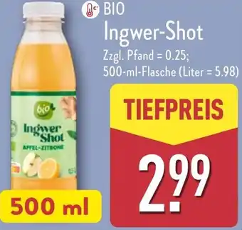 Aldi Nord BIO Ingwer-Shot Angebot