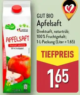 Aldi Nord GUT BIO Apfelsaft Angebot