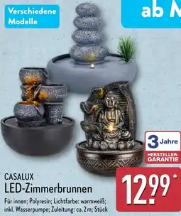 Aldi Nord CASALUX LED-Zimmerbrunnen Angebot