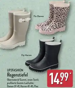 Aldi Nord UP2FASHION Regenstiefel Angebot