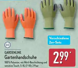 Aldi Nord GARDENLINE Gartenhandschuhe Angebot