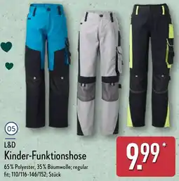 Aldi Nord L&D Kinder-Funktionshose Angebot