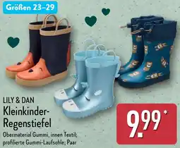 Aldi Nord LILY & DAN Kleinkinder Regenstiefel Angebot