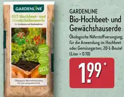 Aldi Nord GARDENLINE Bio-Hochbeet- und Gewächshauserde Angebot