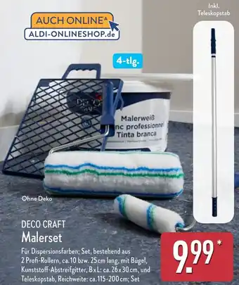 Aldi Nord DECO CRAFT Malerset Angebot