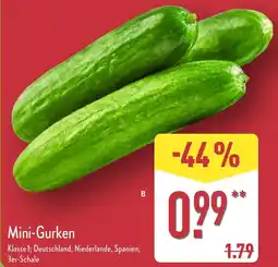 Aldi Nord Mini-Gurken Angebot