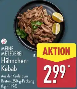 Aldi Nord MEINE METZGEREI Hähnchen Kebab Angebot