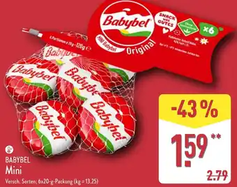 Aldi Nord BABYBEL Mini Angebot