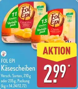 Aldi Nord FOL EPI Käsescheiben Angebot