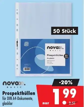 Mäc Geiz Novooo Basic Prospekthüllen Angebot