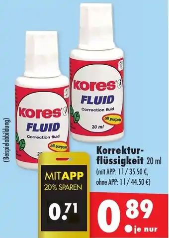 Mäc Geiz Korrekturflüssigkeit Angebot