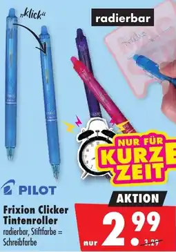 Mäc Geiz PILOT Frixion Clicker Tintenroller Angebot