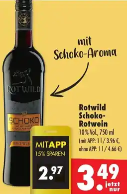 Mäc Geiz Rotwild Schoko Rotwein Angebot