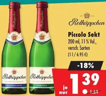 Mäc Geiz Rotkäppchen Piccolo Sekt Angebot