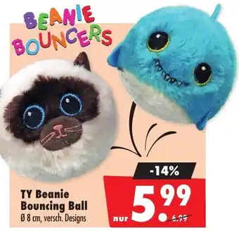 Mäc Geiz TY Beanie Bouncing Ball Angebot