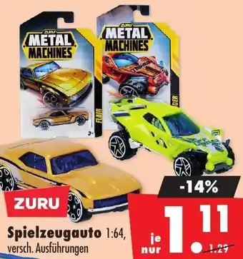 Mäc Geiz ZURU Spielzeugauto Angebot