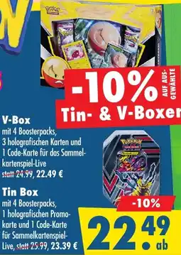 Mäc Geiz V-Box oder Tin Box Angebot