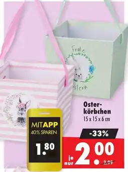 Mäc Geiz Osterkörbchen Angebot