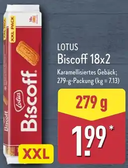 Aldi Nord LOTUS Biscoff 18x2 Angebot