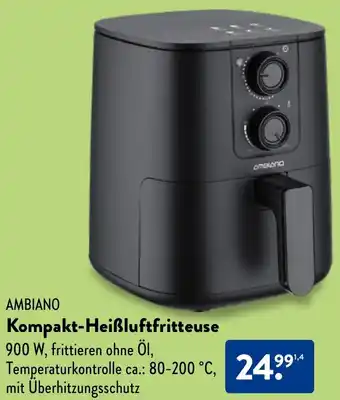 Aldi Nord AMBIANO Kompakt-Heißluftfritteuse Angebot