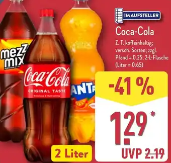 Aldi Nord Coca-Cola Angebot