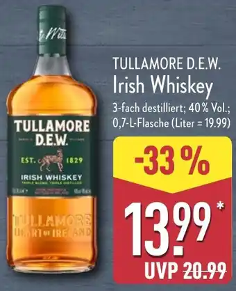 Aldi Nord TULLAMORE D.E.W. Irish Whiskey Angebot