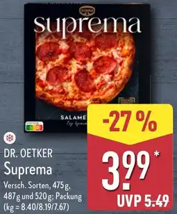 Aldi Nord DR. OETKER Suprema Angebot