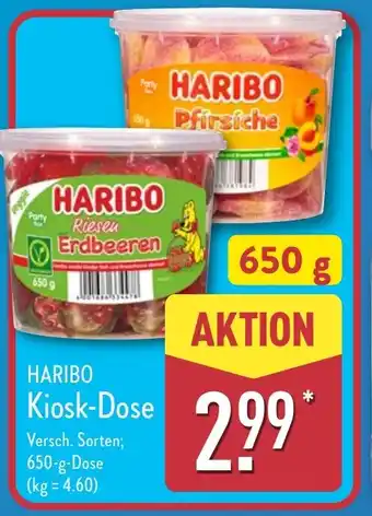 Aldi Nord HARIBO Kiosk-Dose Angebot