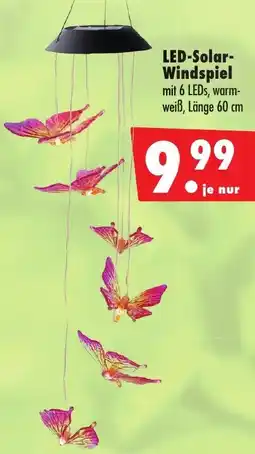 Mäc Geiz LED-Solar Windspiel Angebot