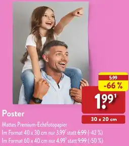 Aldi Nord Poster Angebot